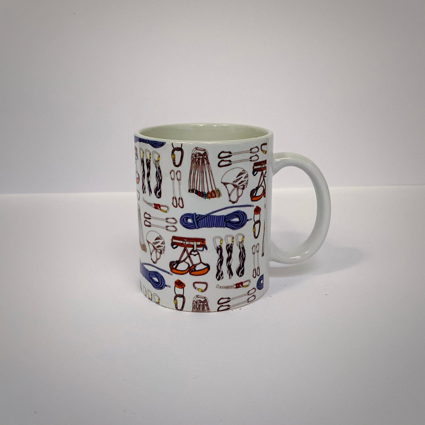 Rock Climbing Climbing Gear Ceramic Mug