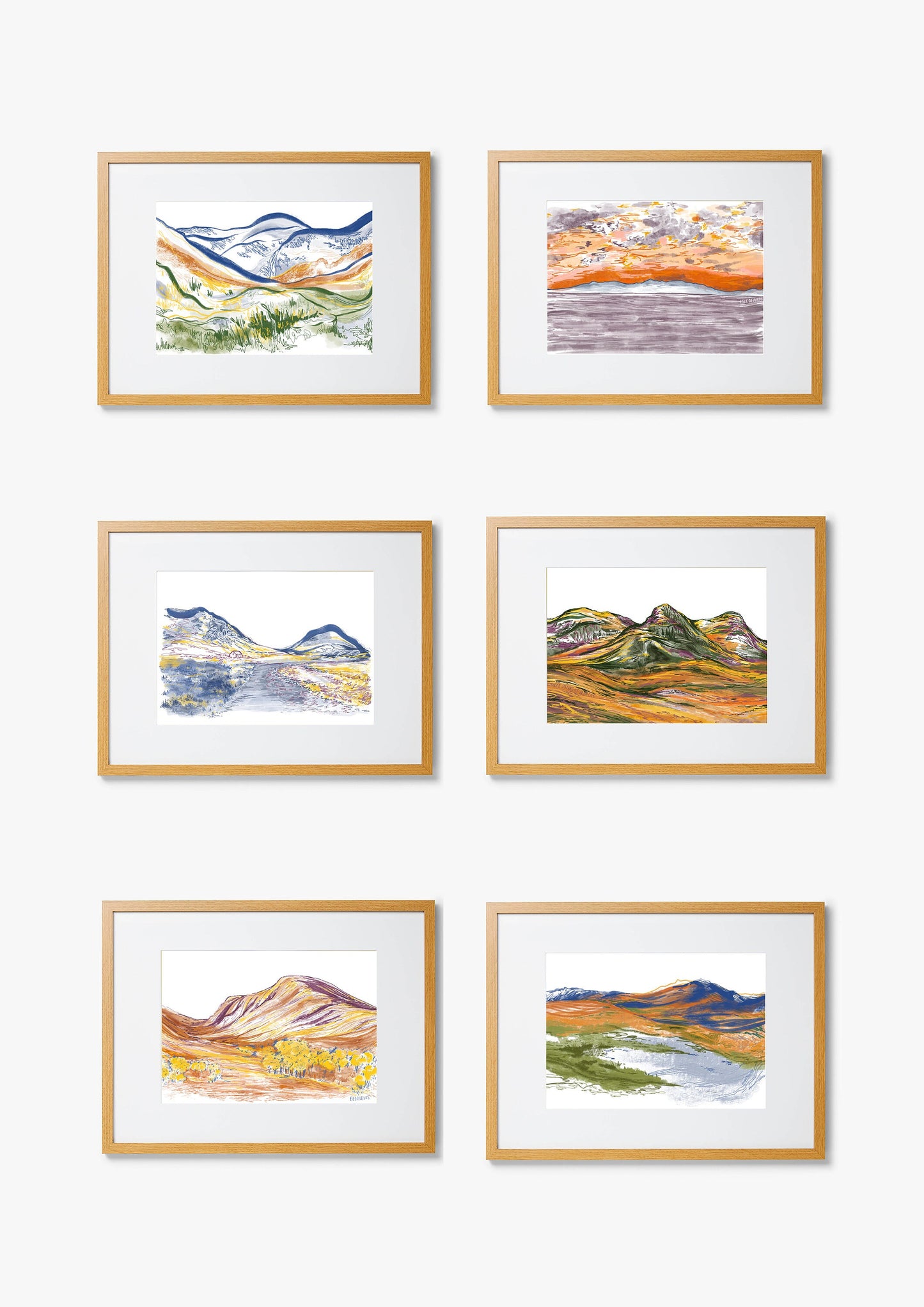 Glencoe Painting Art Print