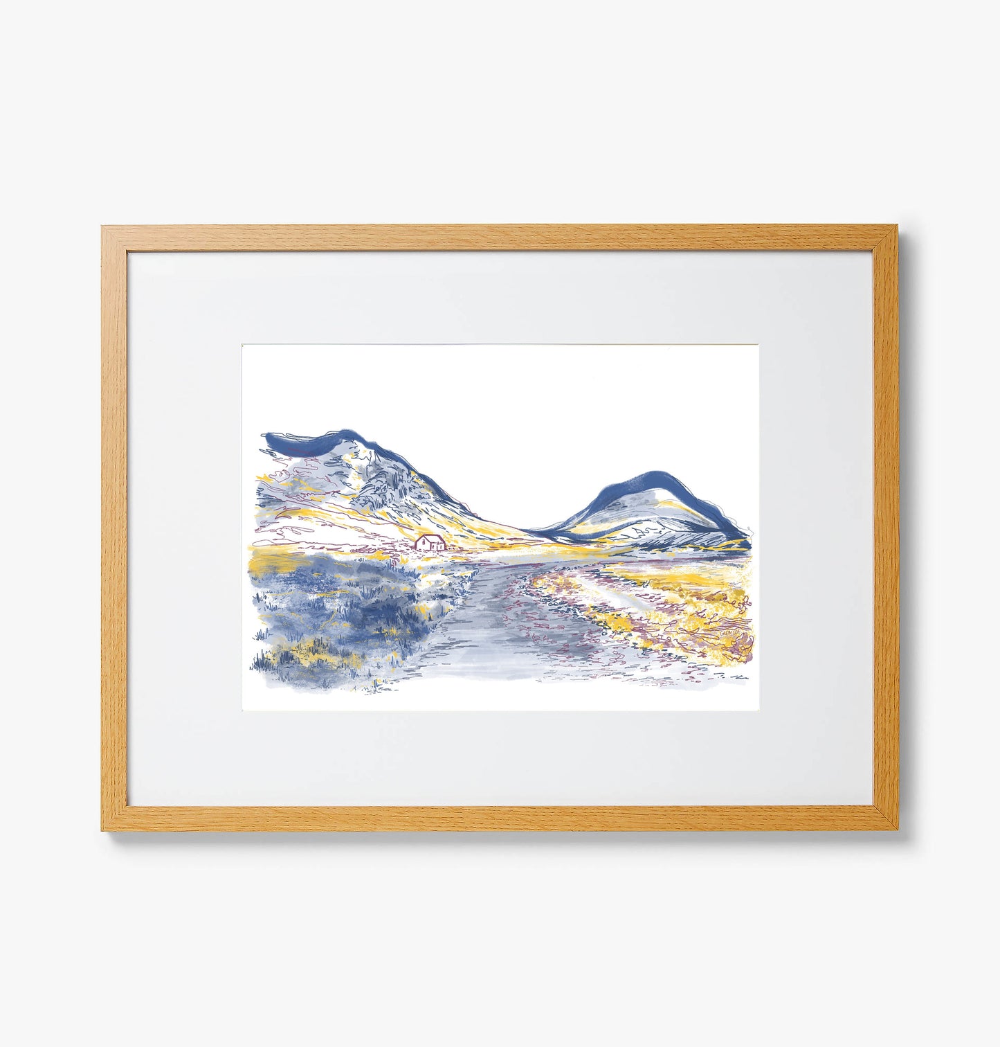 Glencoe Painting Art Print