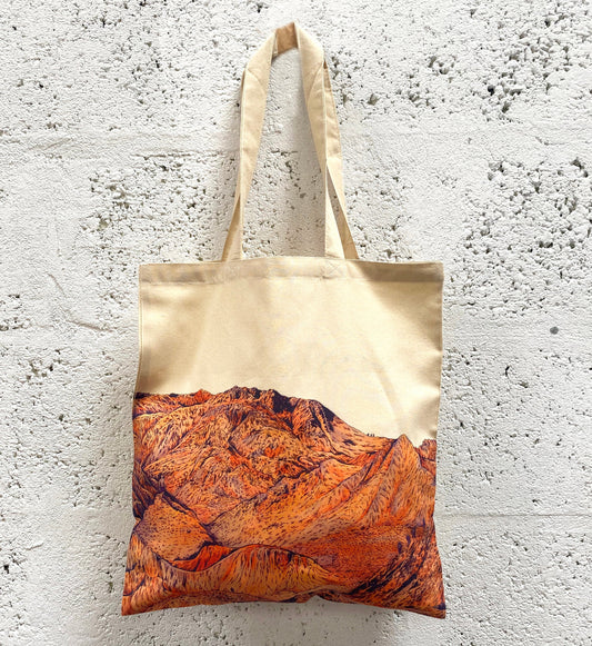 Mountain Hiking Tote Bag