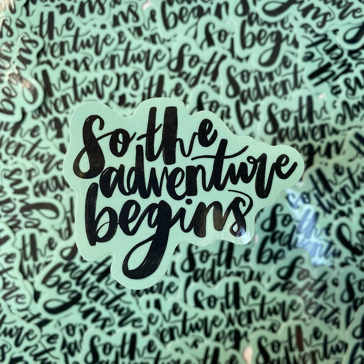 Adventure Waterproof Vinyl Sticker