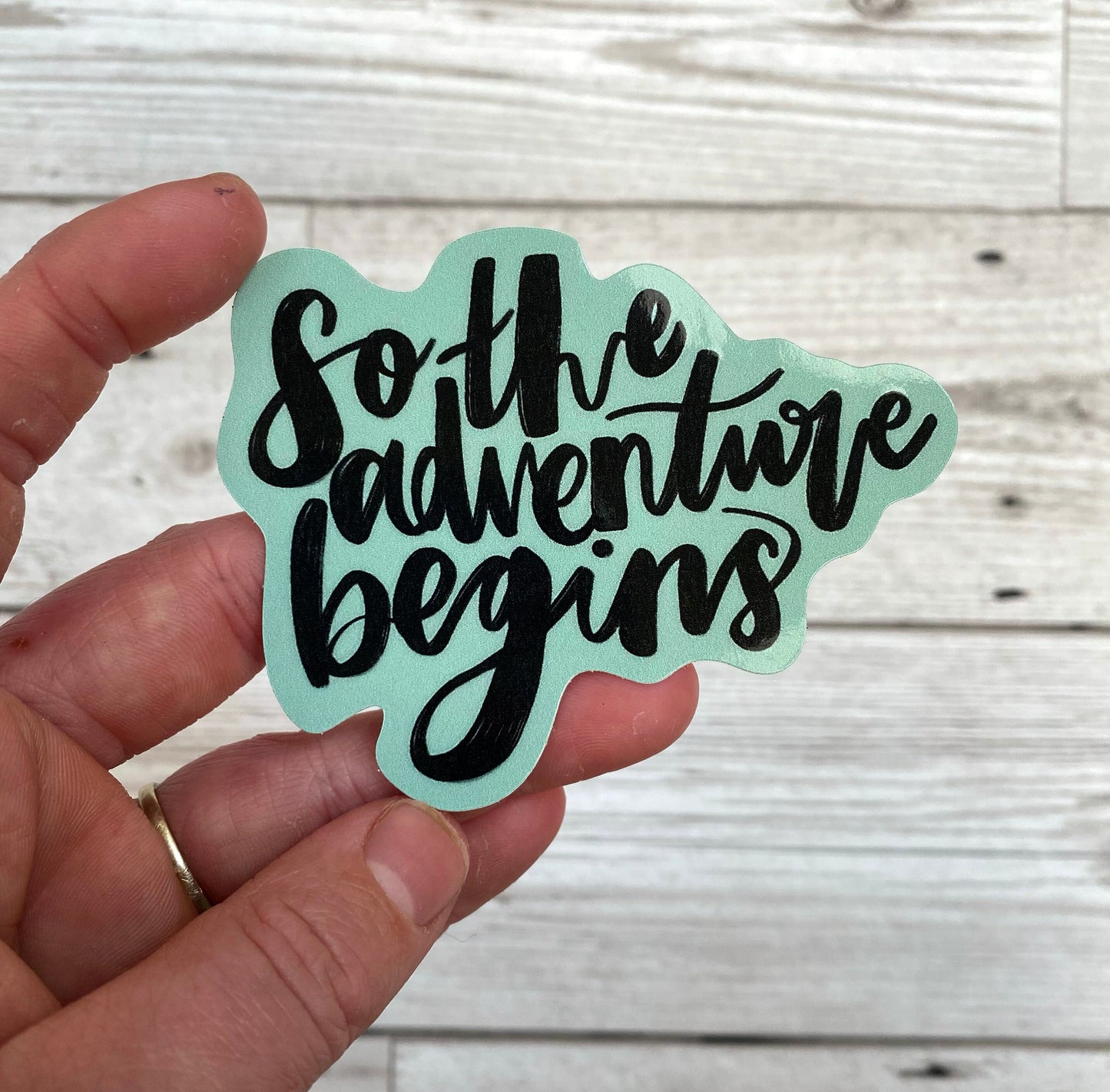 Adventure Waterproof Vinyl Sticker