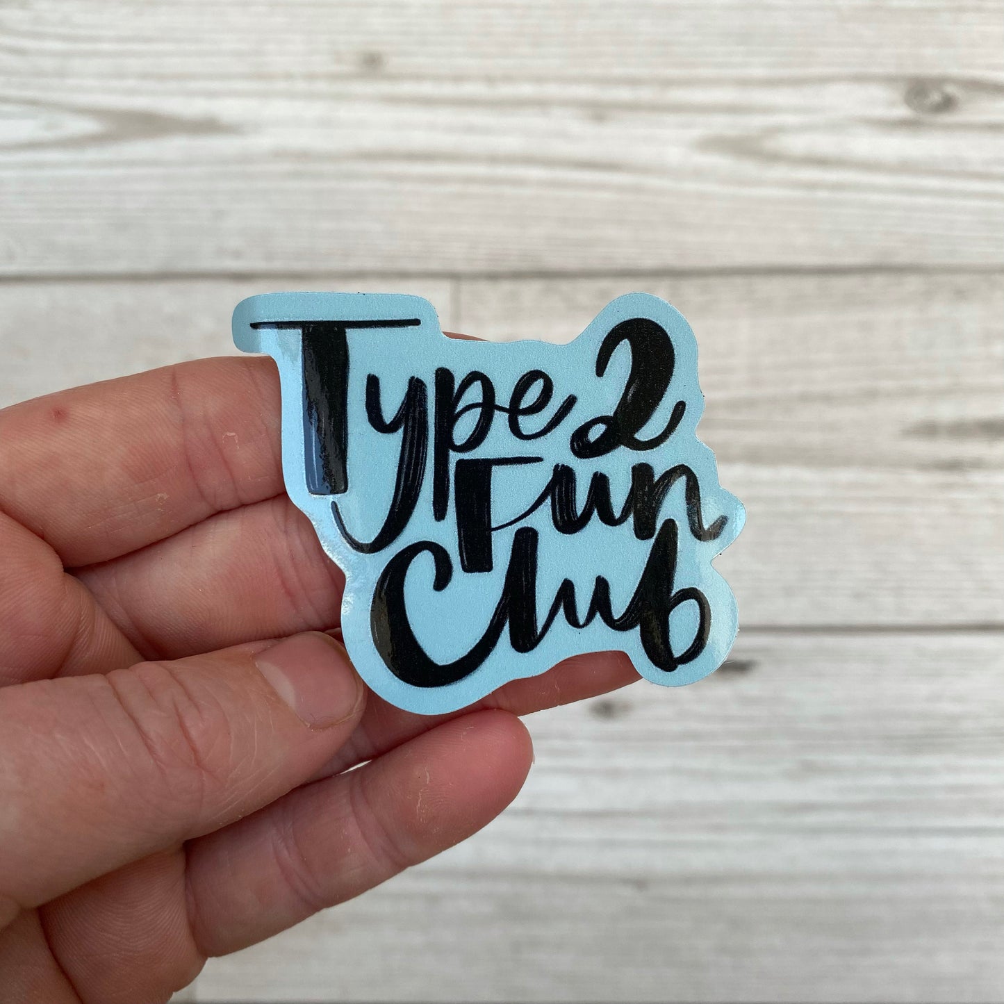 Type Two Fun Adventure Vinyl Sticker