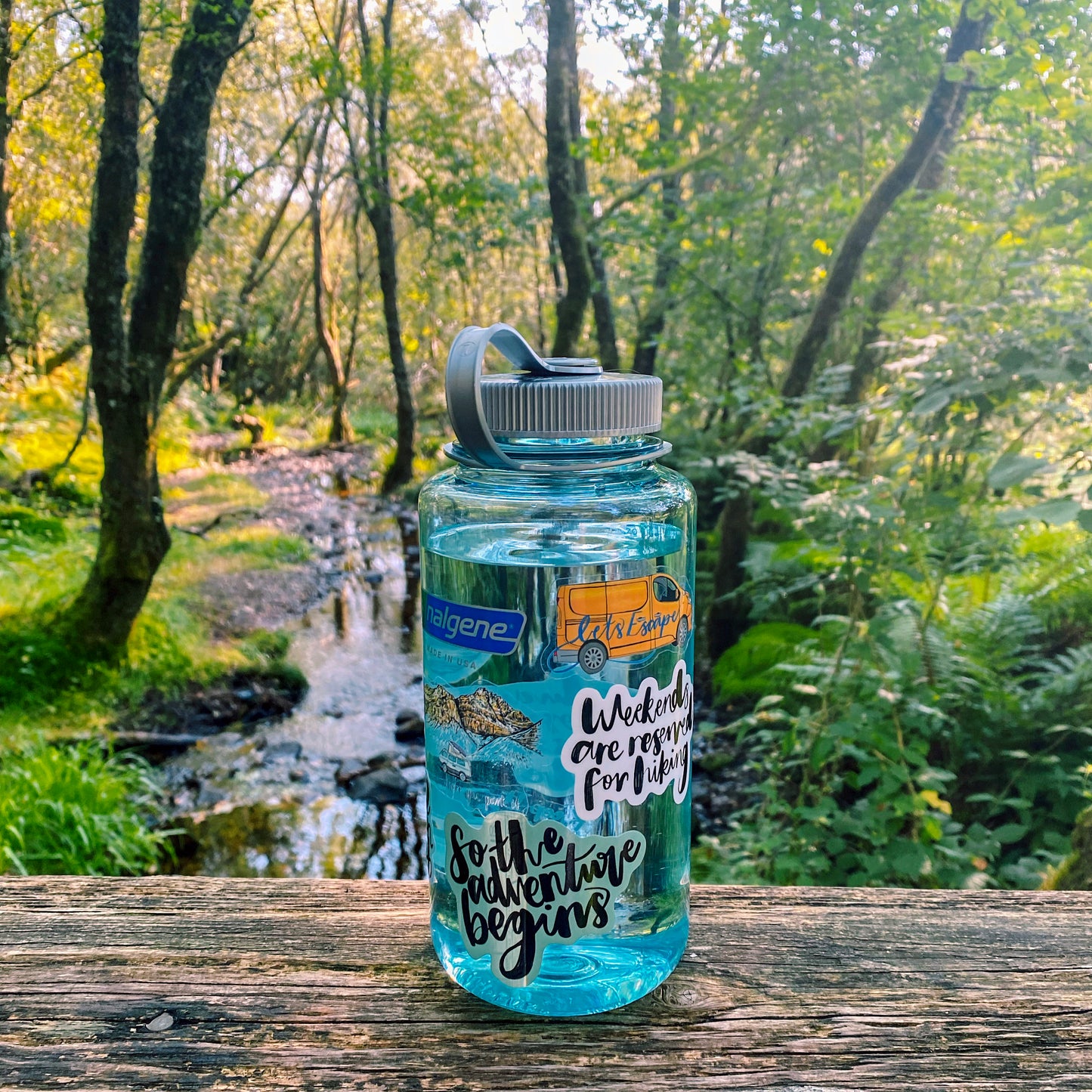 Weekends Are Reserved For Hiking Vinyl Sticker