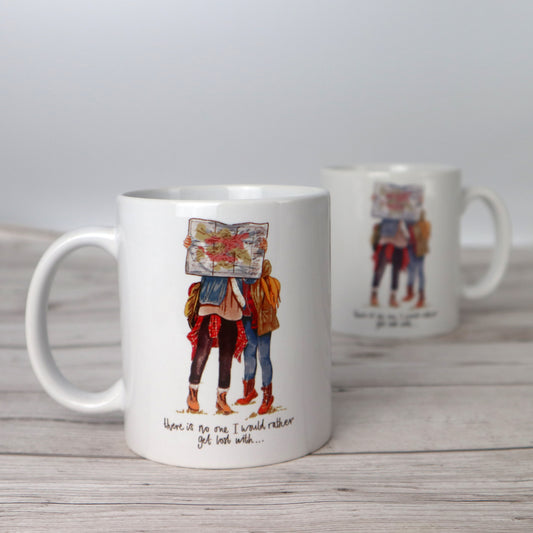 'No One I Would Rather Get Lost With' Ceramic Mug