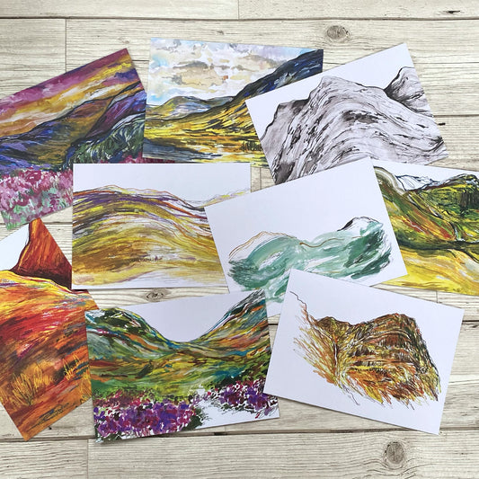 Limited Edition Glencoe Sketchbook Postcard Set Two