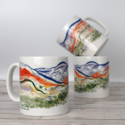 Steall Falls Mountain Ceramic Mug