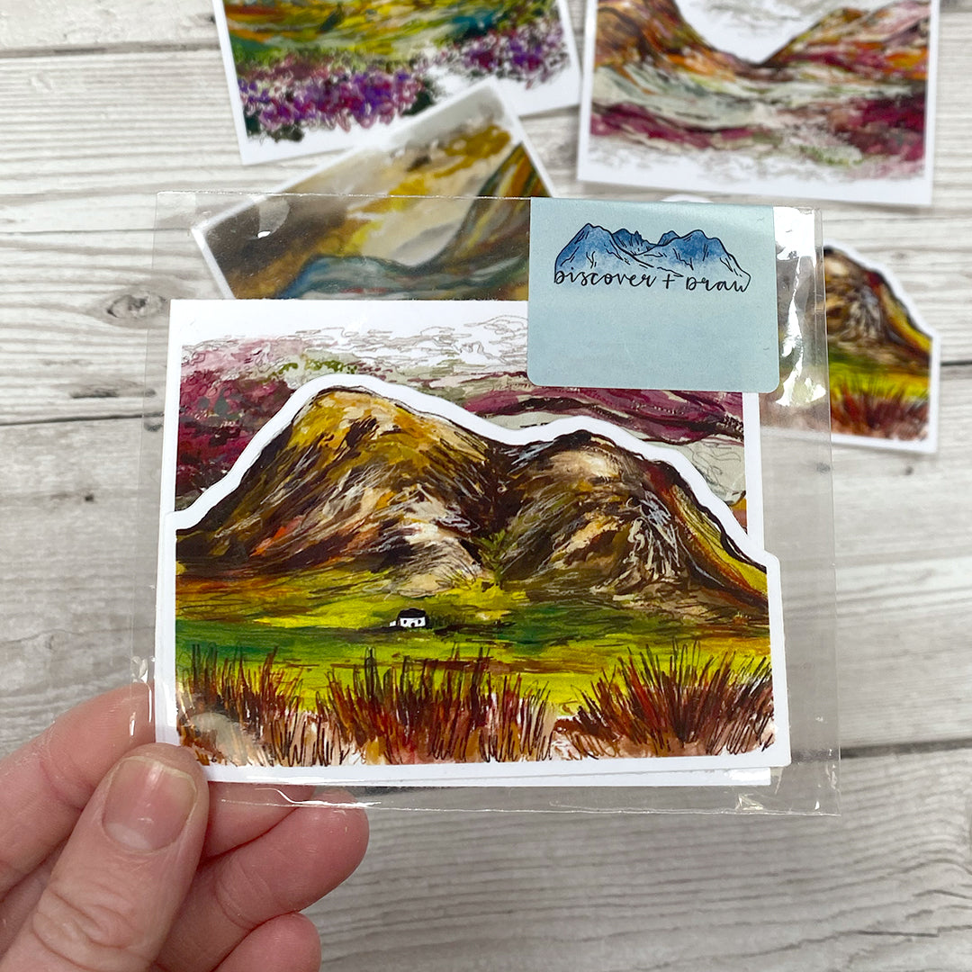 Glencoe Landscape Sticker Pack