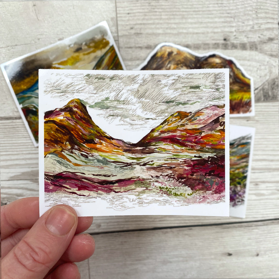 Glencoe Landscape Sticker Pack