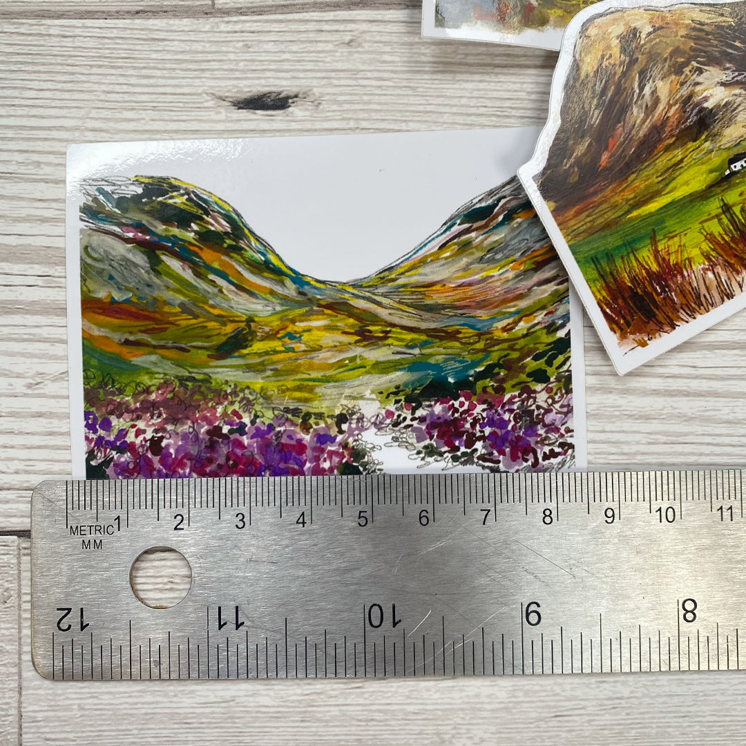 Glencoe Landscape Sticker Pack