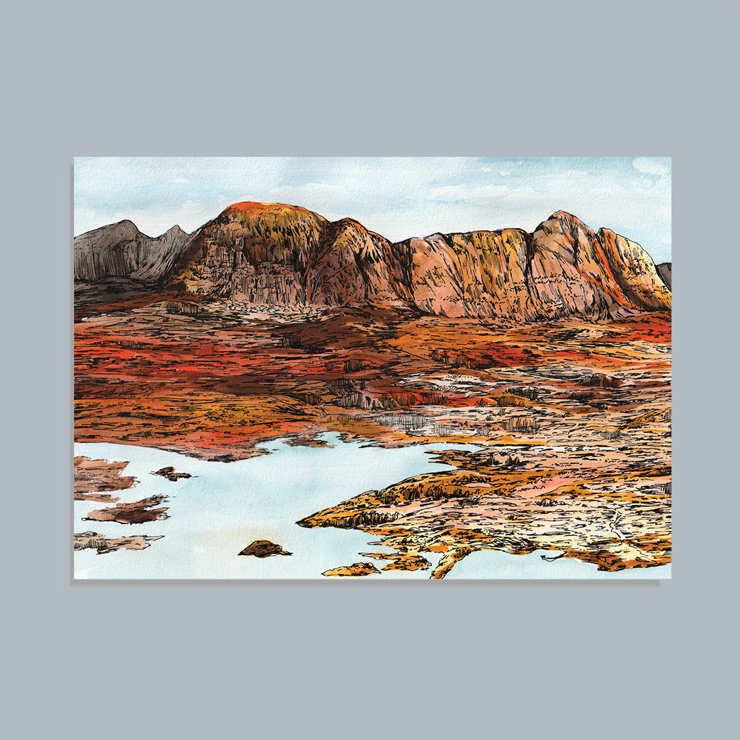 Suilven Art Print